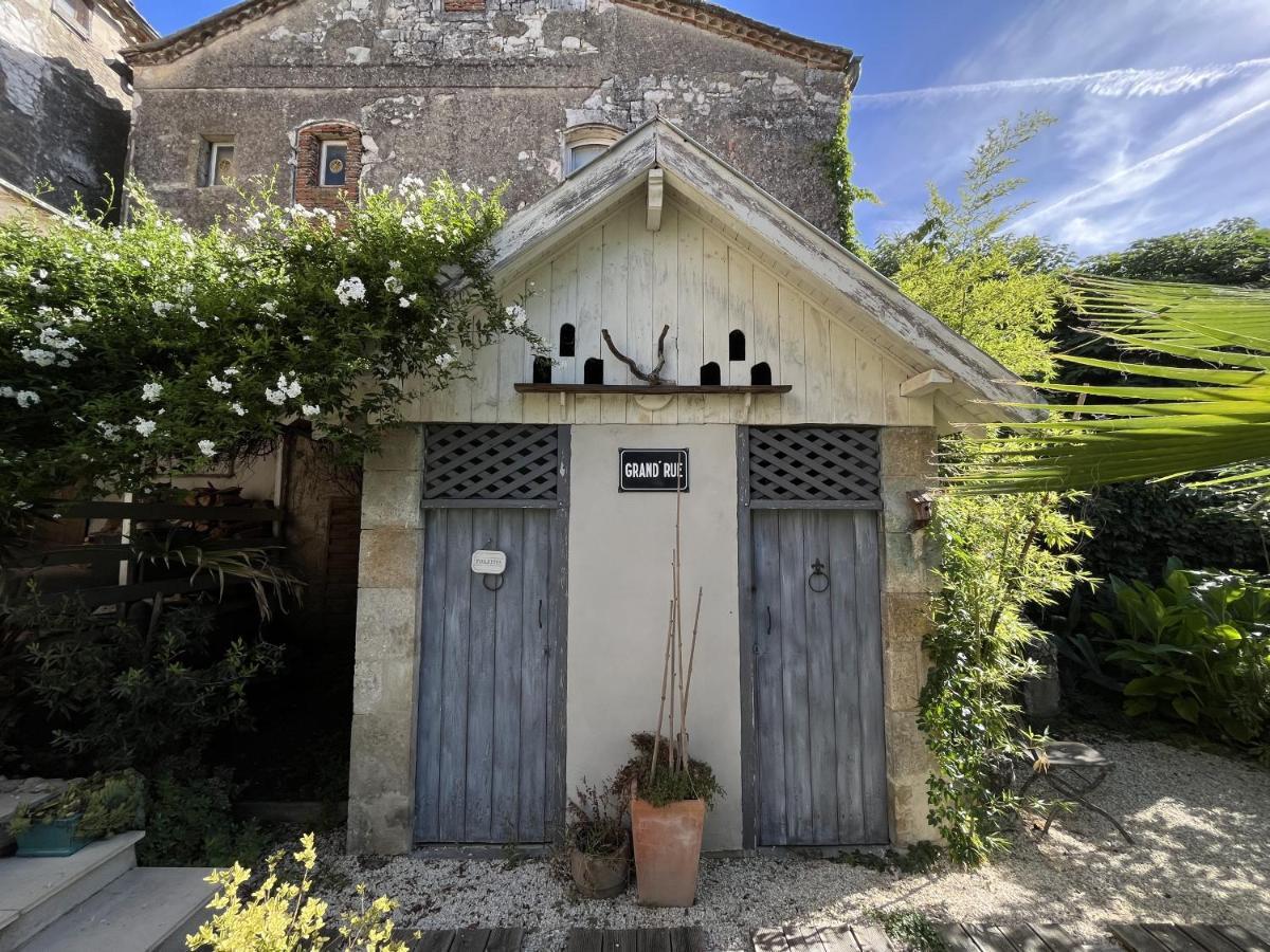 Chambre paisible dans une ancienne bâtisse rénovée Issigeac Exterior foto